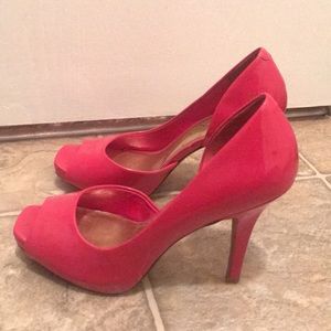 Jessica Simpson open toe heels